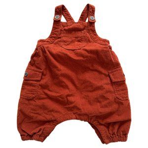 Banana Republic 100% Organic Cotton Rust Overall for Baby 6-12 Months